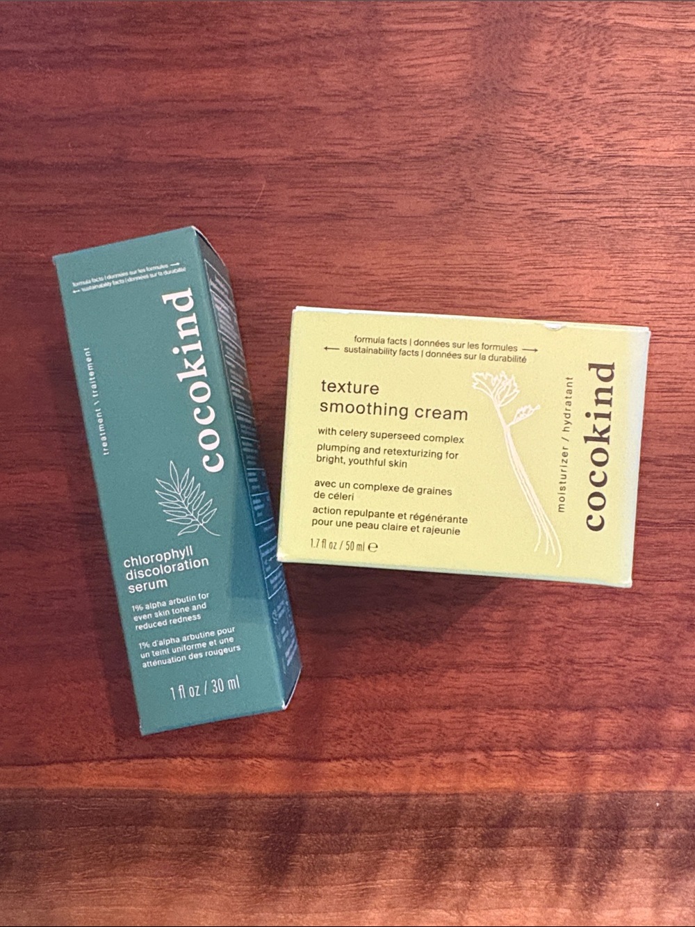 New Cocokind Bundle: Texture Smoothing Cream, Discoloration Serum - $50 Value